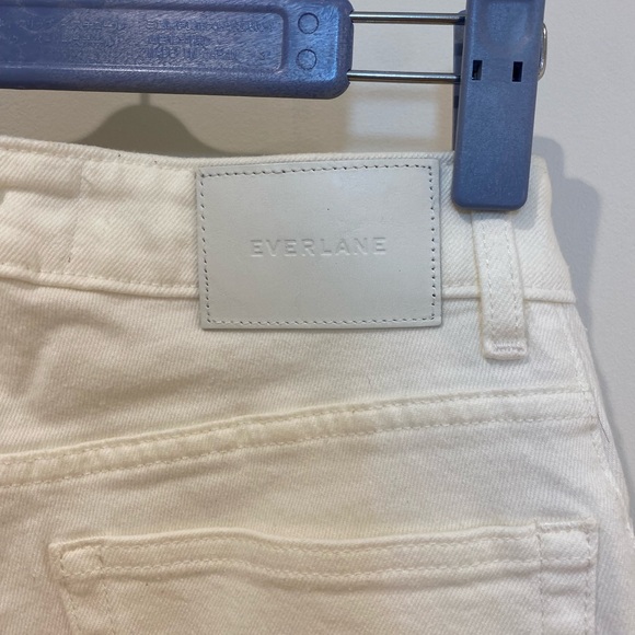 White straight leg Everlane jeans - Picture 3 of 5